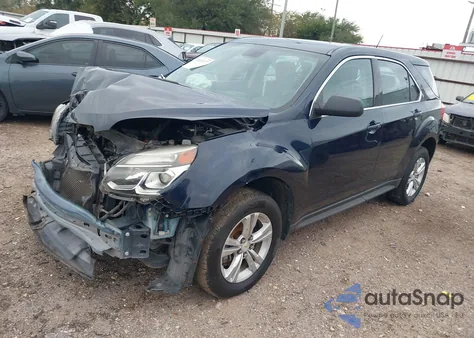 2017 Chevrolet Equinox Ls из США, поврежденный, VIN 2GNALBEK0H1506209